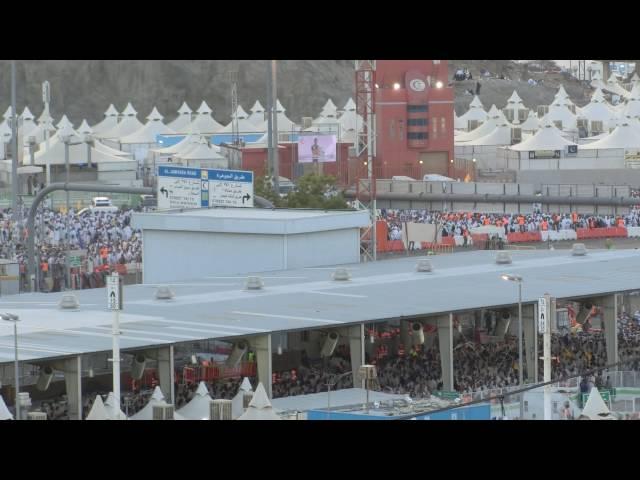 11 ZULHIJJAH. PILGRIMS GOING TO JAMARAT