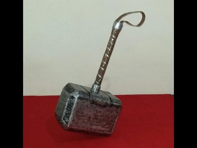 COMO HACER EL MARTILLO DE THOR (MJOLNIR)