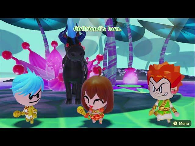 some miitopia footage with fnf music in the background