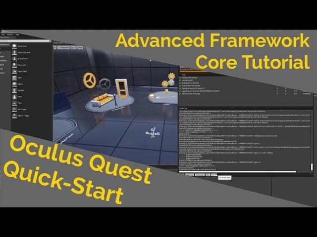 Oculus Quest Quick-Start (Advanced Framework Core Tutorial)