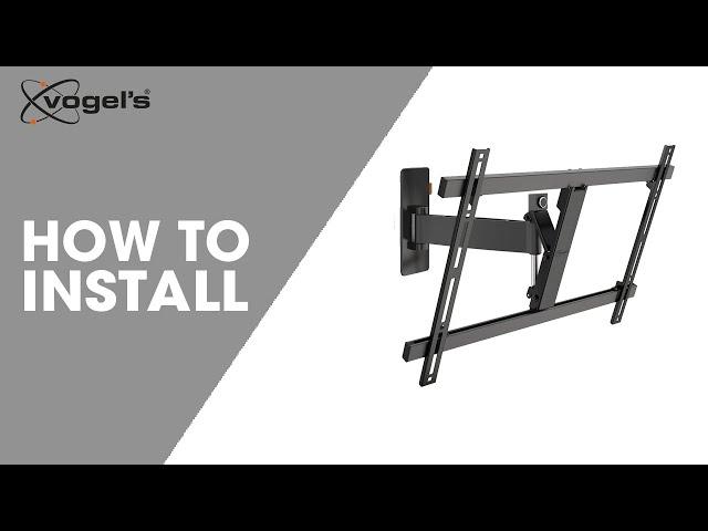 How To install WALL 3325, WALL 3345 | TV wall mounts | Vogel's