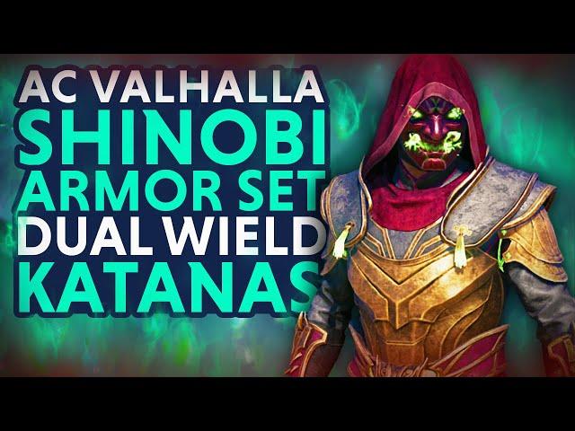 NEW Shinobi Armor Set & 2x Katana Swords Found - Assassin's Creed Valhalla Update (AC Valhalla)