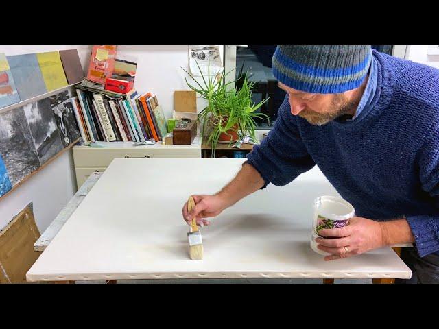 How to Prepare your canvas for oil painting