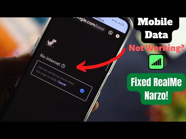 Solved: Mobile Data Not Working Realme [Easy Way]