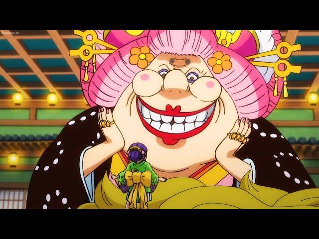 Otama tell to Big Mom the truth about Okobore Town is gone by Kaido