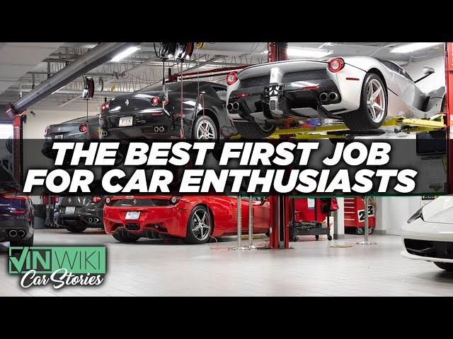 I got the dream job for every young car enthusiast