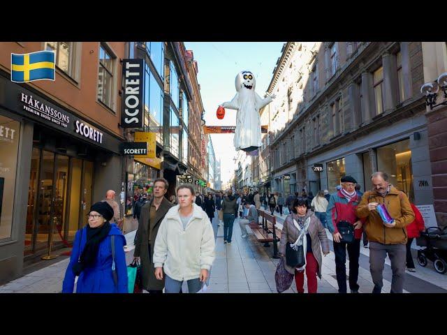 Walking in Stockholm, Sweden - October 2024