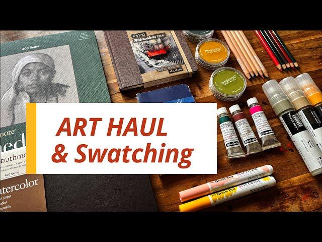 ART HAUL! Trying NEW Art Supplies