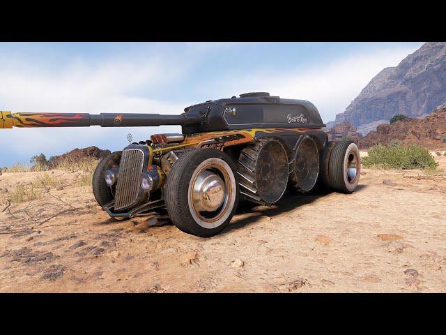 EBR 105 - Hot Rod on the Desert - World of Tanks