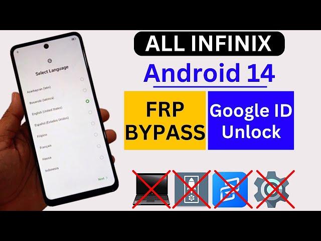 All Infinix Android 14 FRP BYPASS 2024  | Without Pc | Remove Google Account