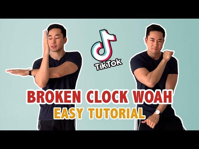 Broken Clock Woah Tutorial (EASY) | Step By Step TikTok Dance Tutorial