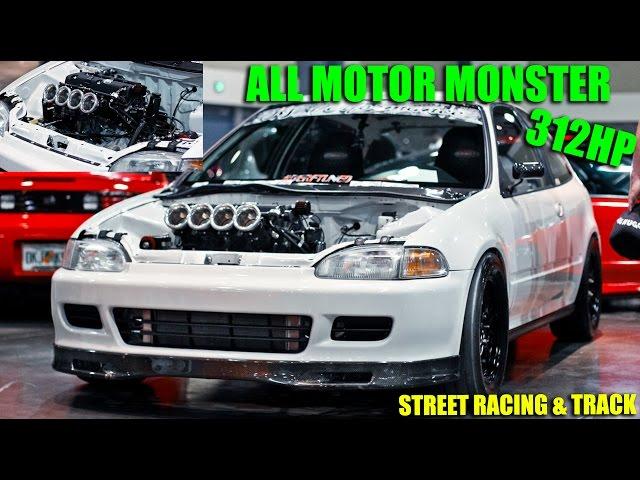 HT Pops KILLER 312HP ITB K24 Civic racing GTR's & More