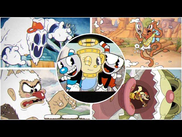 Cuphead DLC - All Bosses (Expert / No Damage / S-Rank) and Ending