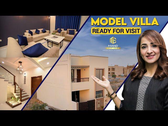 125 SQ Yards Furnished Model Villa | Ali Block Bahria Town Karachi.