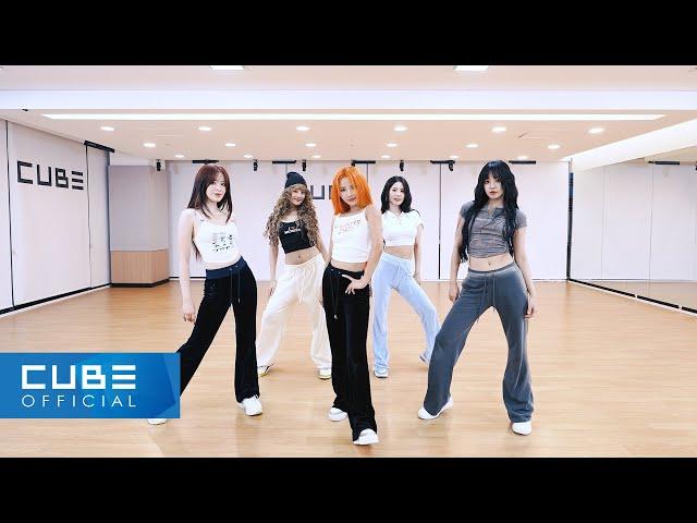 (여자)아이들((G)I-DLE) - '클락션 (Klaxon)' Choreography Practice Video