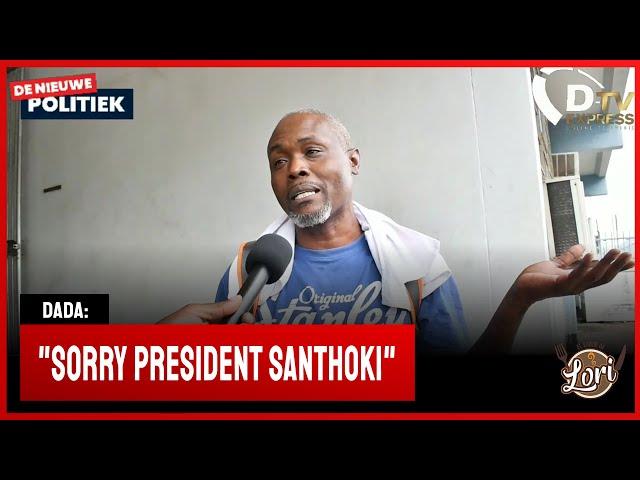  De Nieuwe Politiek LIVE • Dada biedt verontschuldiging aan President Santhoki (Suriname)