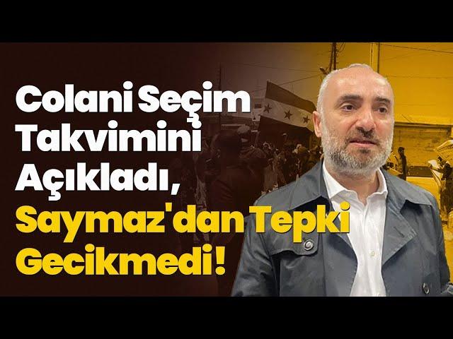 İSMAİL SAYMAZ’DAN DEVRİK ESAD REJİMİNE DESTEK!