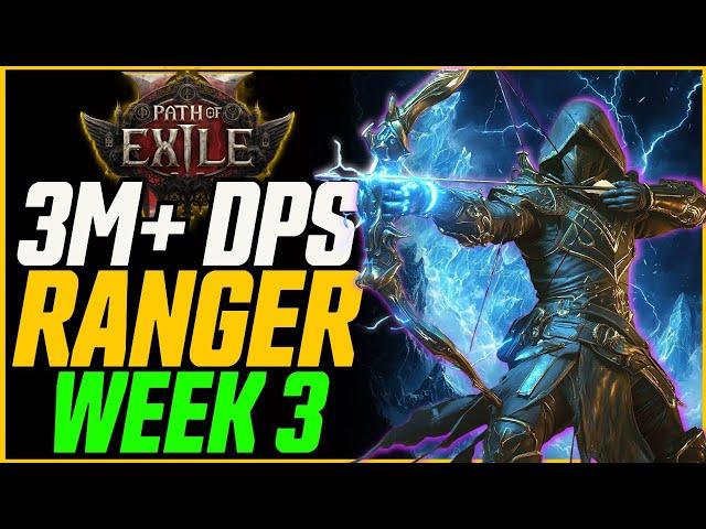 3M DPS! UPDATED BEST RANGER BUILD!? Cast on Crit Ice Shot Deadeye! // Path of Exile 2 Ranger Guide