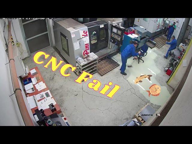 Bad day for cnc worker