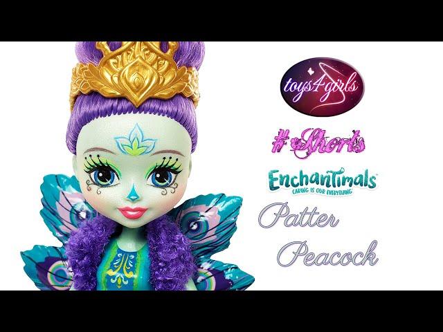 Enchantimals Patter Peacock doll review done by 7 year old #shorts