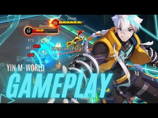 YIN M-WORLD SKIN 2024 | TOP JUNGLER MVP (MLBB YIN GAMEPLAY)