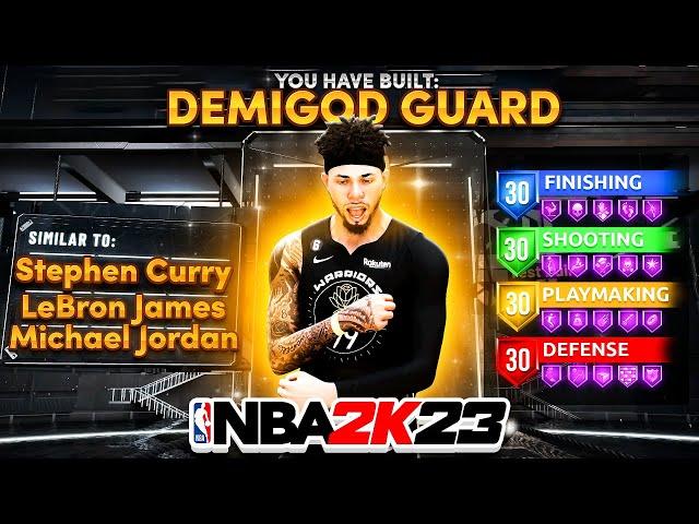 BEST GUARD BUILD IN NBA 2K23! Best ALL-AROUND GUARD BUILD! Best Build NBA 2K23!