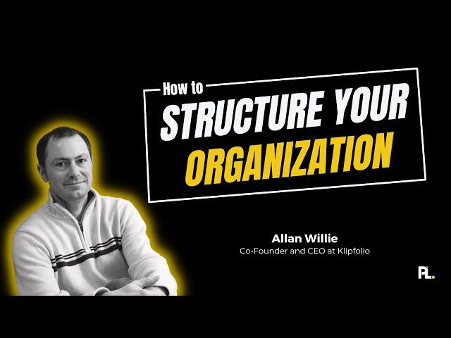 How to Structure your Company in a Product-led Organization