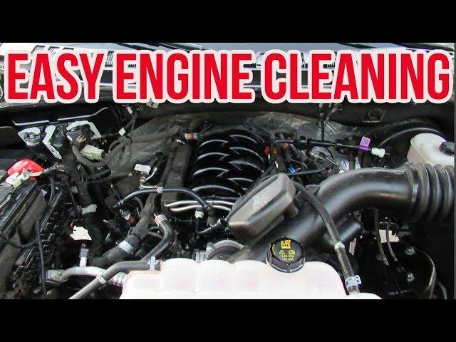 HOW TO CLEAN YOUR ENGINE - NO WATER NO SCRUBBING