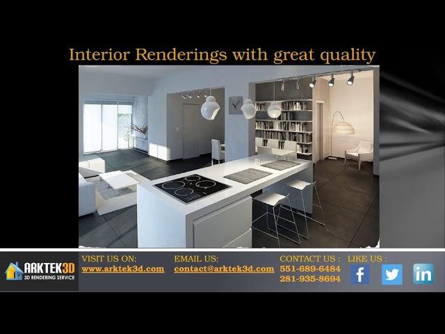 Architectural 3D Rendering  Services