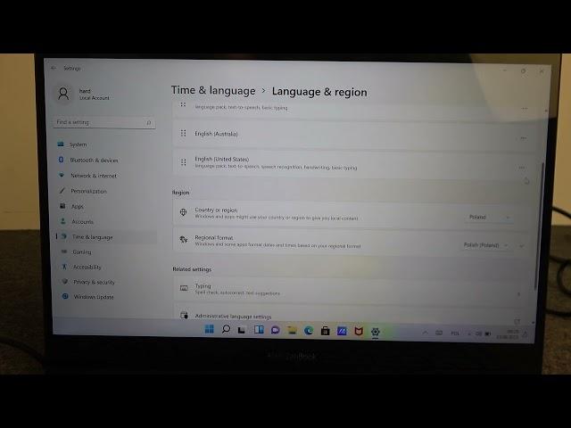 How to Change a System Language on ASUS Zenbook