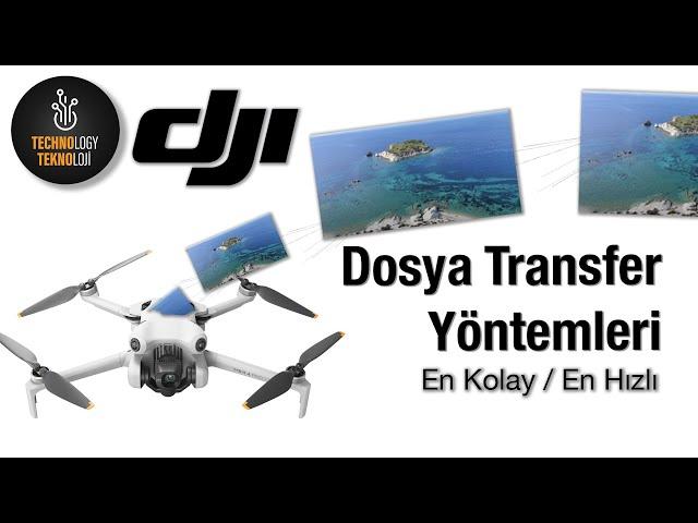 DJI Drondan Video Transfer Etme Yöntemleri