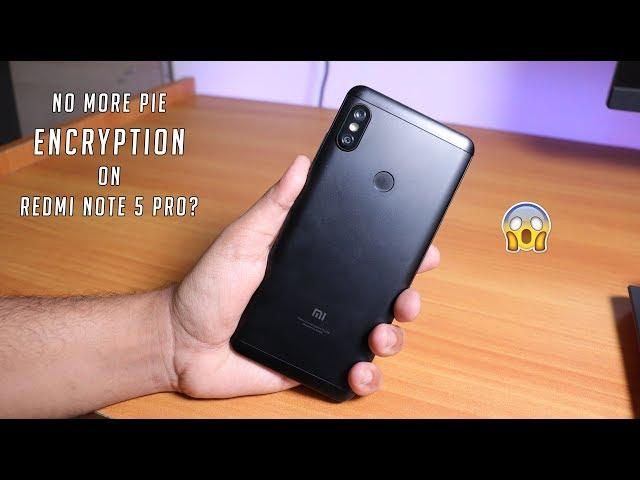 TWRP 3.2.3-2 Supports Pie Encryption Or Not? Redmi Note 5 Pro!