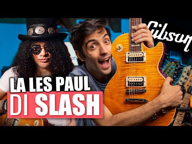 I try SLASH's LEGENDARY GUITAR (€ 2800)  Gibson