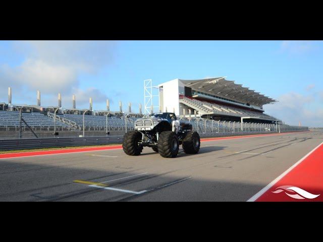 Raminator Sets Monster Truck Speed World Record at COTA