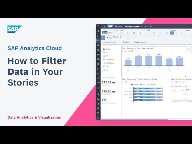 How to Filter Data in Your Stories: SAP Analytics Cloud