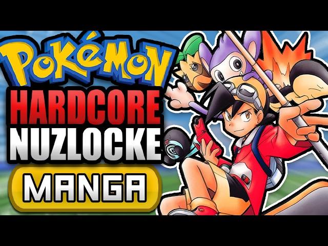 Can I Beat Pokémon HeartGold with Gold's MANGA Team? (Hardcore Nuzlocke Challenge)