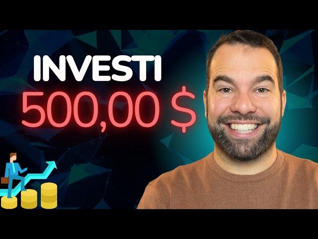 INVESTI O MEU DINHEIRO EM AÇÕES QUE PAGAM DIVIDENDOS | INVESTIMENTOS SEMANAL 500 DÓLARES