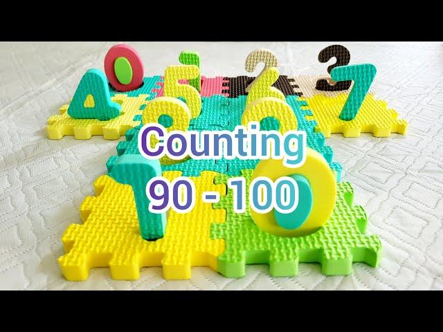 Learn to Count from 90 to 100 | Counting for Kids | Learning Videos for Toddlers