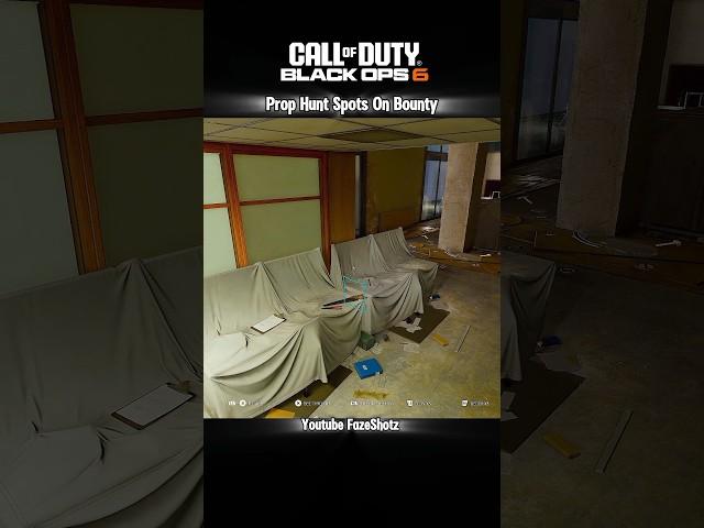 BO6 Prop Hunt Glitch Spots On Bounty