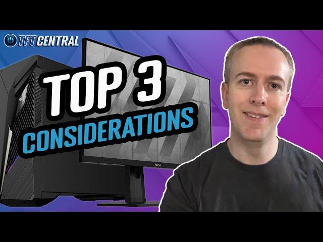 Gaming Monitor Buying Guide 2024