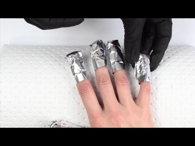 UV Nagellack ENTFERNUNG - Tutorial Schritt für Schritt