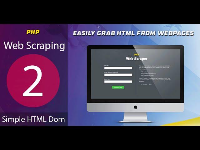 How to Extract Data from Website by Simple HTML DOM with PHP | Web Scraping Tutorial