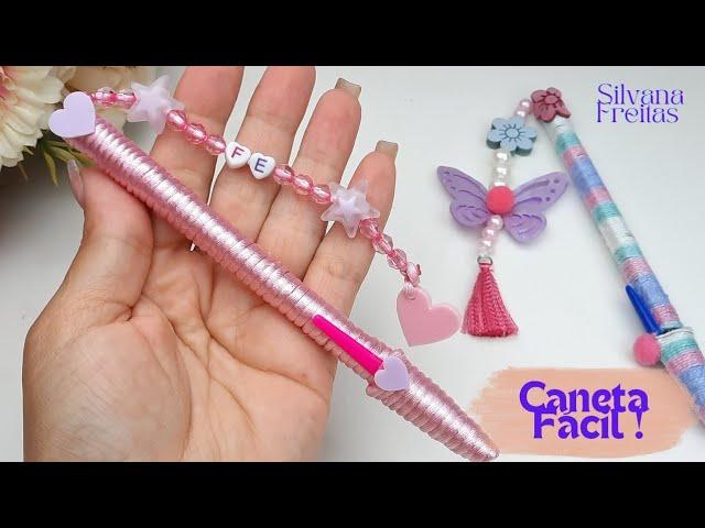 Caneta personalizada / Caneta decorada