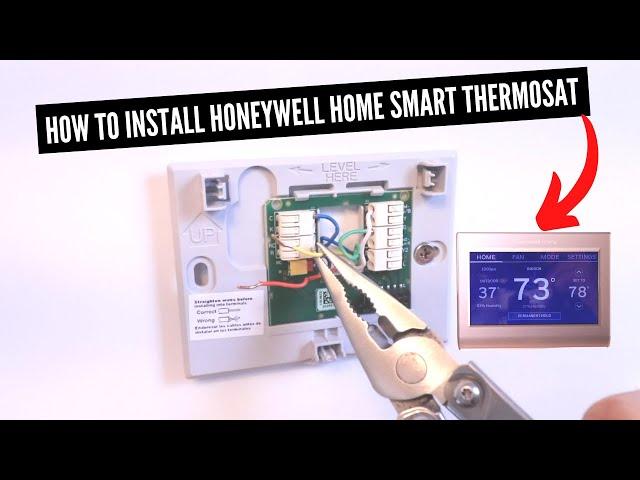 How To Install Honeywell Home Wifi Smart Thermostat