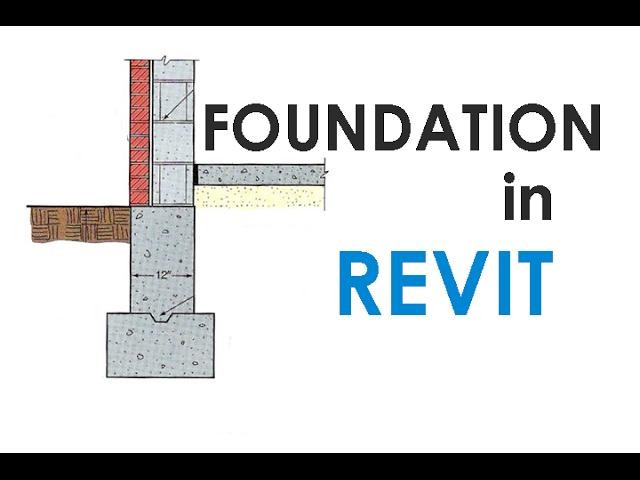 How to model Foundation in Revit