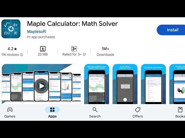 How To Install Maple Calculator Math Solver App's | How To Download Maple Calculator Math Solver App