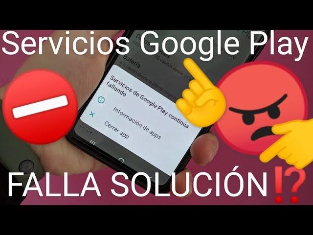 ️ SOLUCIÓN: SERVICIO de GOOGLE PLAY CONTINÚA FALLANDO 2024 FÁCIL y RÁPIDO