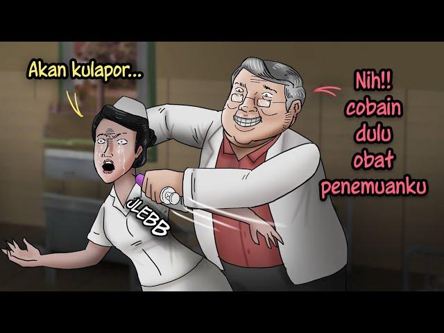 Mengungkap Praktek jahat, Suster Lia disuntik sampai sek4rat #HORORMISTERI Animasi Kartun Hantu