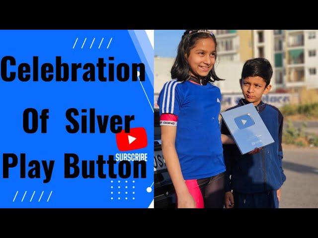 Finally  Silver play button आ ही गया #celebration