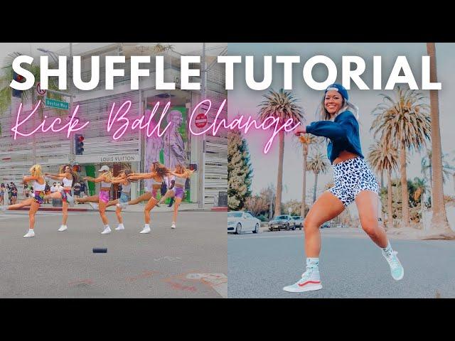 BEGINNER SHUFFLE TUTORIAL | Learn how to do the Kick Ball Change in under 5 minutes!